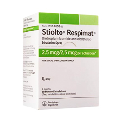 噻托溴铵奥达特罗吸入喷雾剂(Stiolto Respimat)