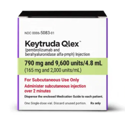 帕博利珠单抗皮下注射剂(Keytruda Qlex)